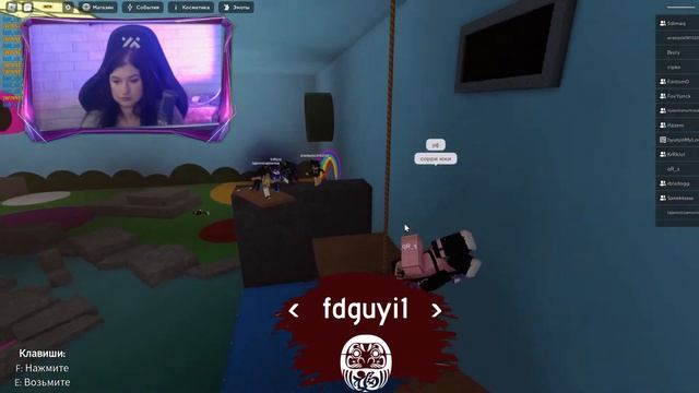 Роблокс стрим , ДОБИВАЕМ 25К САБОВ / Разные режимы роблокс смотреть онлайн