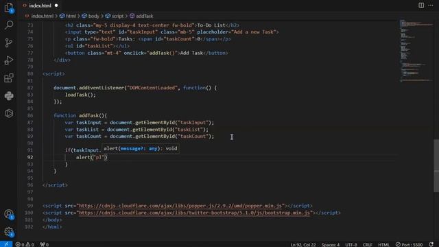 how to create todo list using html css and javascript | TechAliTutorials смотреть онлайн