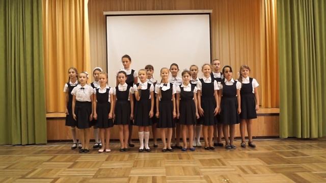 Посвящение в пятиклассники. Визитка 5"А" класса смотреть онлайн