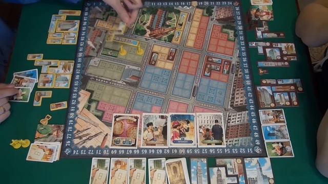 122 Нью Йорк 1901 играем в настольную игру. смотреть онлайн