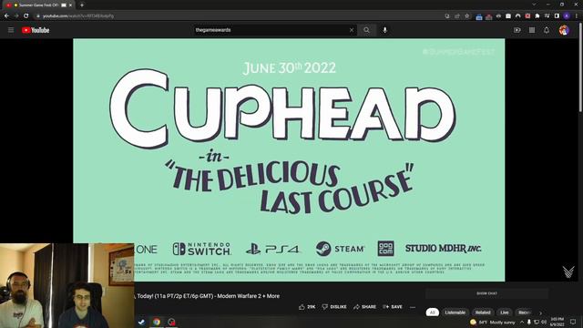 Summer Games Fest 2022 Full Event - Cultured Consumers Reactions смотреть онлайн