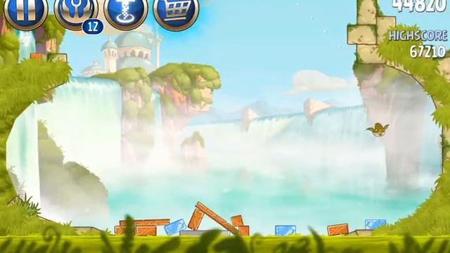 Angry Birds Star Wars 2 / Naboo Invasion / Level B1-13 / All Three Stars walkthrough смотреть онлайн