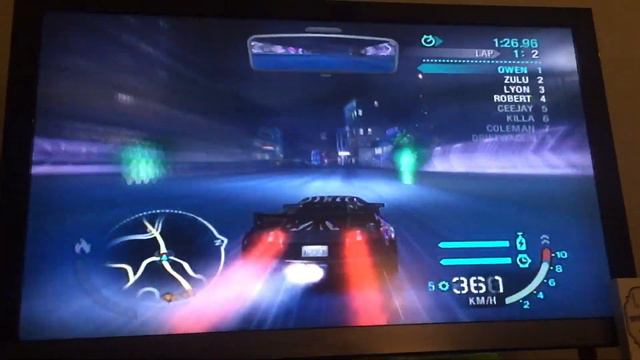 Need For Speed Carbon Xbox 360 Dover Street 3.00.43 Lamborghini Murciélago смотреть онлайн
