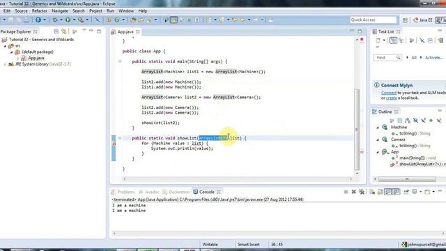 Learn Java Tutorial for Beginners, Part 31 Generics and Wildcards смотреть онлайн