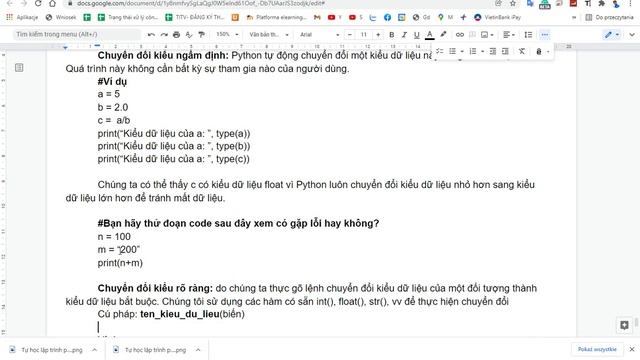 Lập trình Python - 08. Ép kiểu dữ liệu | Chuyển đổi kiểu dữ liệu trong Lập trình Python смотреть онлайн