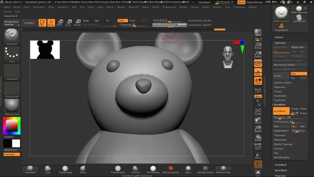 быстрый скульптинг панды в zbrush для начинающих смотреть онлайн
