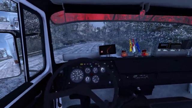 [TS-PC] ETS2 4K | POMEZANIA | MAGIRUS DEUTZ 360 D22 V12 | UŚNICE - CISY | SNOW смотреть онлайн