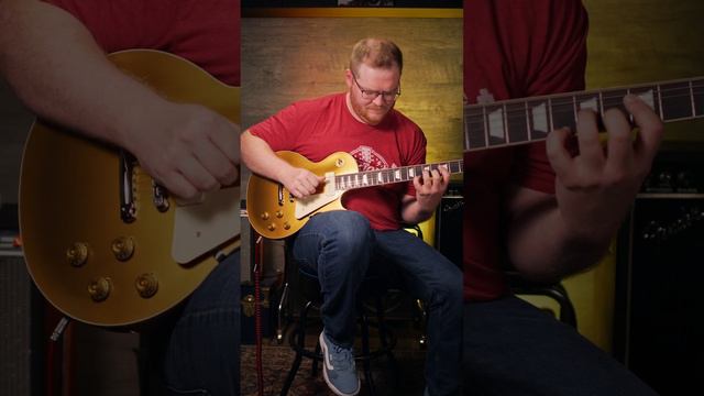 Gibson Les Paul Gold Top 50s with P90s Unboxing/Demo смотреть онлайн
