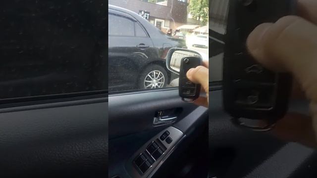 Toyota Matrix Выкидной ключ. смотреть онлайн