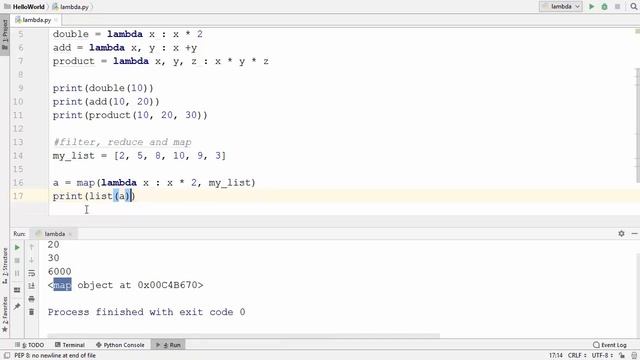 Lambda Functions in Python | Python lambda (Anonymous Functions) | filter, map, reduce смотреть онлайн