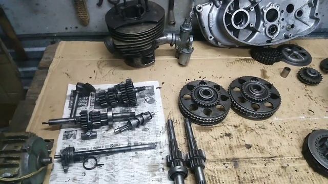 Разборка и дефектовка двигателя Иж 56. Все ли так плохо? смотреть онлайн