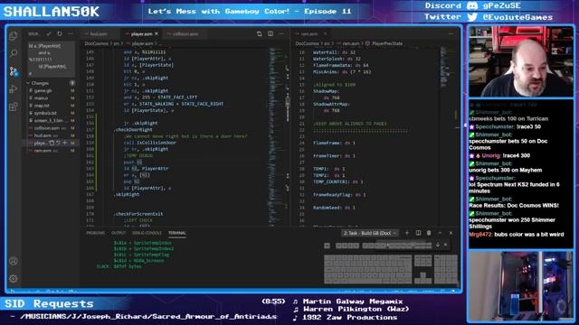 Learning Gameboy Color Z80 - Episode 11B Doors - 11/08/20 смотреть онлайн