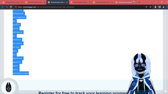 Whimmery Walkthrough: Username Enumeration via subtly different responses and response timing смотреть онлайн