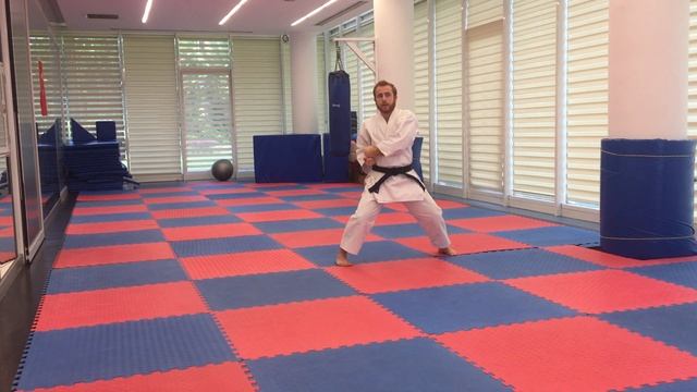 KAHVERENGİ 3 KEMER KATASI-TEKKİ SHODAN(SHOTOKAN STİLİ) смотреть онлайн