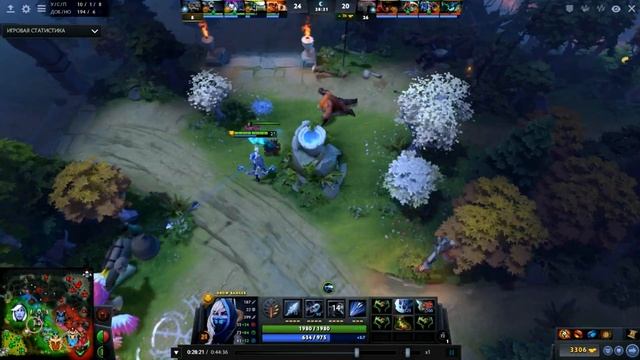 ДОТА 2 НОВАЯ ДРОВКА 7.21 ГАЙД NEW DROW RANGER смотреть онлайн