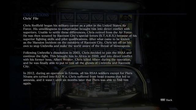 Resident Evil 6 w/Zero: Chris & Piers Emblem Collection смотреть онлайн