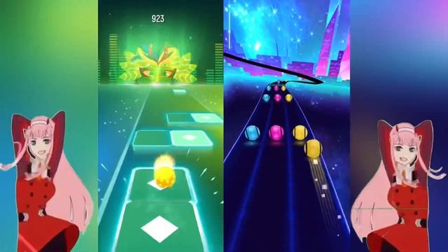 Phao - 2 Puth Hon (KAIZ REMIX) | Tiles Hop - EDM Rush Vs Dancing Road: Color Ball Run смотреть онлайн