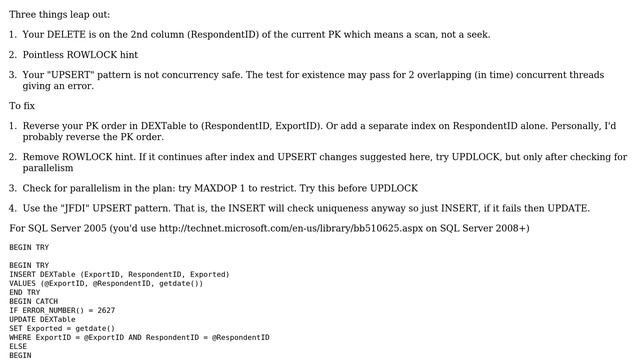 Need Help Troubleshooting Sql Server 2005 Deadlock Scenario (3 Solutions!!) смотреть онлайн