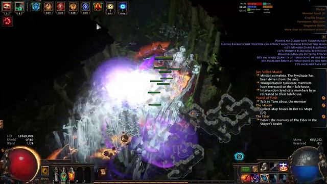 Path of Exile 3.21 - What 12 Divine Build - Sabo CWDT look like - Mapping смотреть онлайн