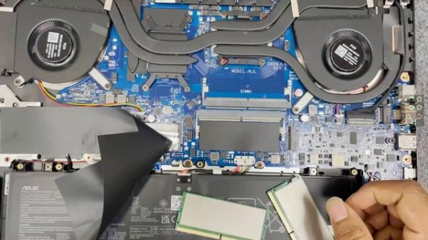 Asus TUF Dash F15 FX517ZE l Ram Upgrade and Disassembly