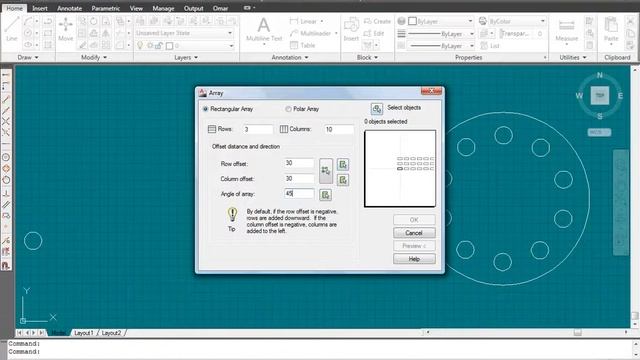 AUTOCAD TUTORIAL BASICO 5 ARRAY EXPLODE смотреть онлайн