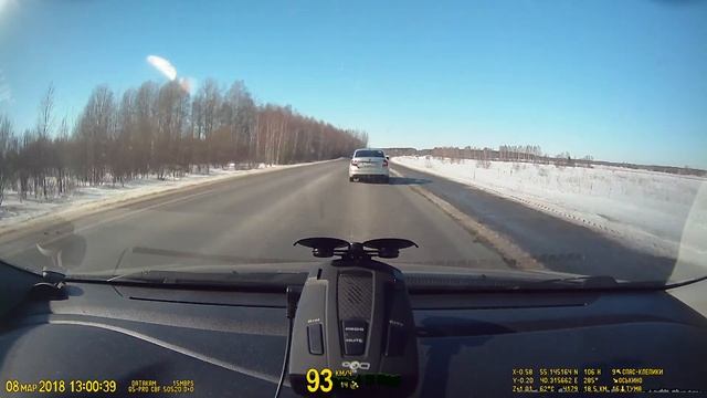 STR-9540BT Vs мобильная засада (Арена на треноге в спину). Режим - трасса.