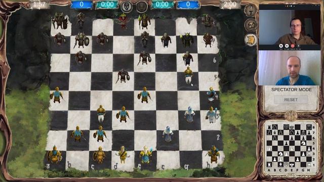 1 Раунд. Партия между @pagiloy_kirill и @davidsett в рамках февральского Турнира по Chess Zombies смотреть онлайн