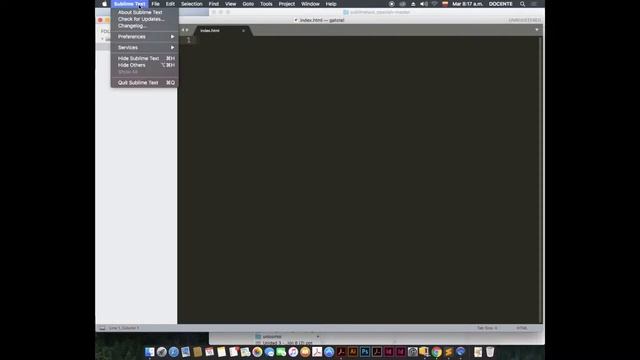 Sublime Text 3 - Menú en Español смотреть онлайн