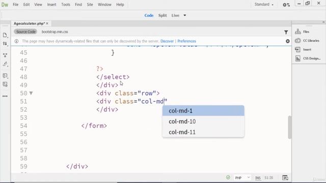 32. Age calculator in PHP | Learn Complete Web Development Course Using PHP/MySQL смотреть онлайн