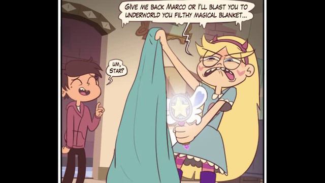 {Волшебное покрывало} | Комикс Стар Против Сил Зла by moringmark смотреть онлайн