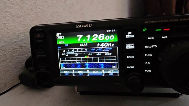 7126 кгц USB. Служебная радиограмма. Военные работают смотреть онлайн