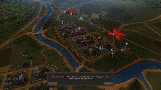 Ultimate General - civil War Playthrough of first campaign battle смотреть онлайн