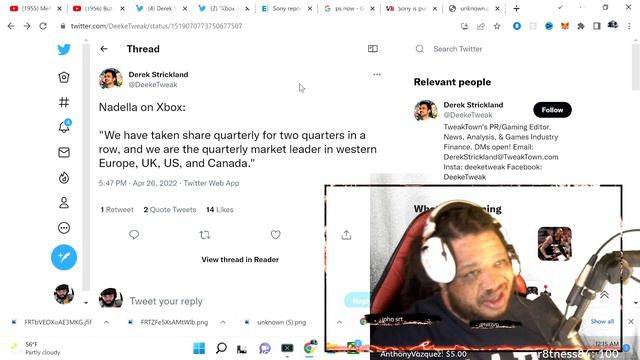 THANKS TO GAMEPASS XBOX SERIES X IS THE MARKET LEADER WESTERN EUROPE, UK, US,& CANADA PS5 N TROUBLE