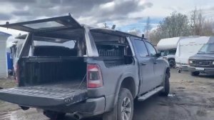 RAM 1500 rambox. Standard canopy for pickuptruck. / Кунг для Ram 1500 с рамбоксами.