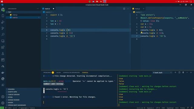 TypeScript #4 - Variables - Operadores - Aserción de Tipos o Cast | Jeison Peguero смотреть онлайн