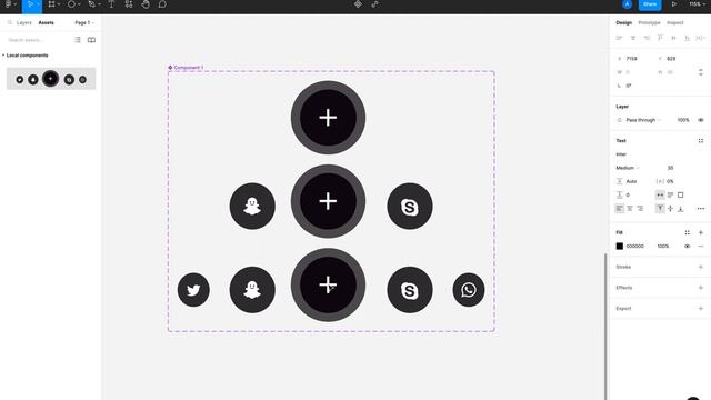 Creating Interactive animation on Figma смотреть онлайн