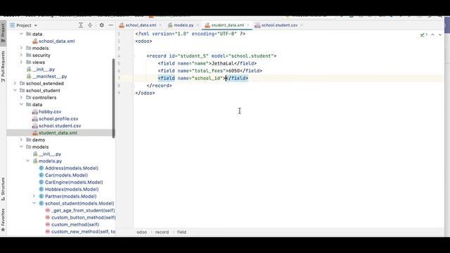 How to add Many2One relational field in xml file to create record in Odoo data files смотреть онлайн