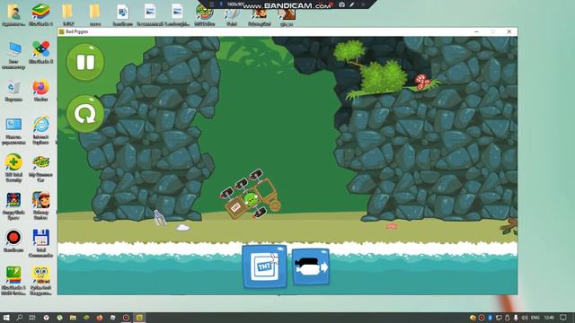 прохождение Bad Piggies #2 смотреть онлайн