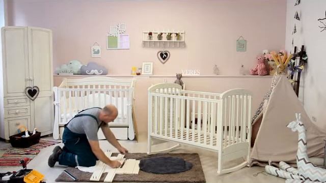 Сборка кроватки Верес Соня  ЛД 9