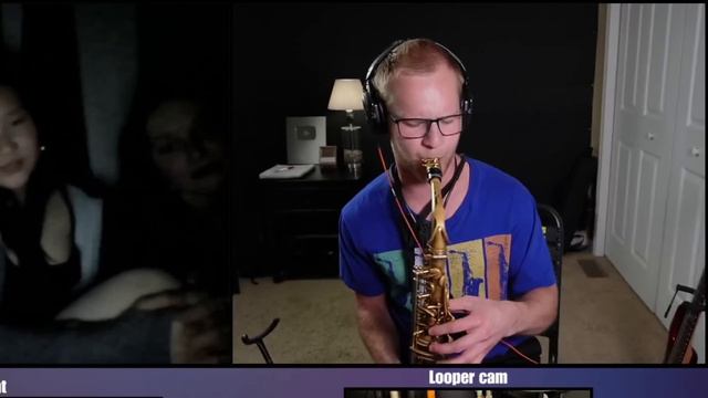 Saxophonist loops song requests on OMEGLE смотреть онлайн