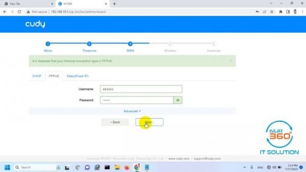 How to Configure Cudy Router | Cudy M1300 AC1200 Dual Band Wi Fi Mesh Router | Nur360 iT Solution