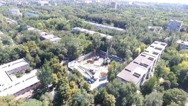 Вдавливание свай. ЖК Гармония, Ростов-на-Дону смотреть онлайн