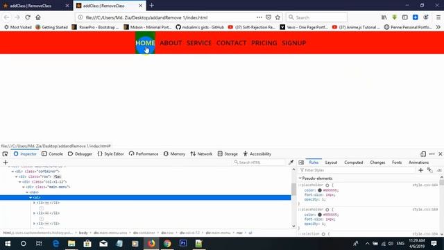 How To addclass | removeclass active class bangla tutoriel смотреть онлайн