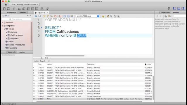 SQL desde cero | Valor NULL | #21 смотреть онлайн