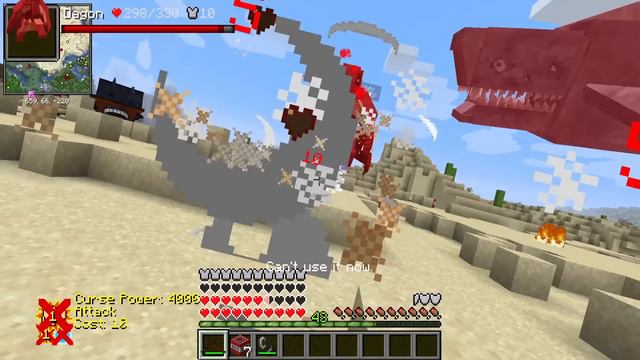 I Spent 100 Days in Minecraft Jujutsu Kaisen [Movie] смотреть онлайн