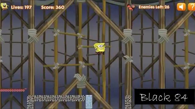 Spongebob Game Builder- very high jump смотреть онлайн
