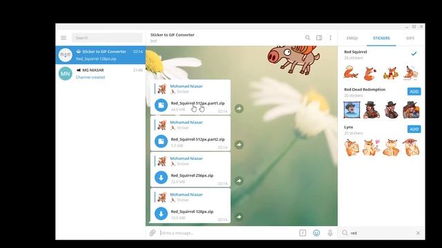 How To Convert Telegram Stickers Into GIF Files