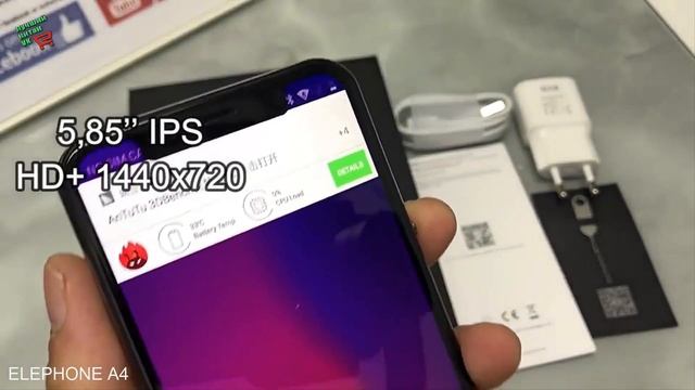 ELEPHONE A4 как iPhone X только за 100$ смотреть онлайн