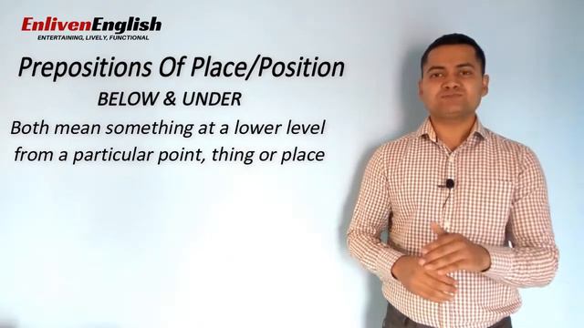 Lesson30# Prepositions of Place (III) — Above, Over, Below, Under, Across, Through & Along смотреть онлайн