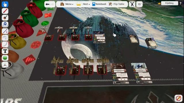 [Tabletop Simulator] X-Wing Miniatures: "Crear Listas y Mesa Inteligente" смотреть онлайн